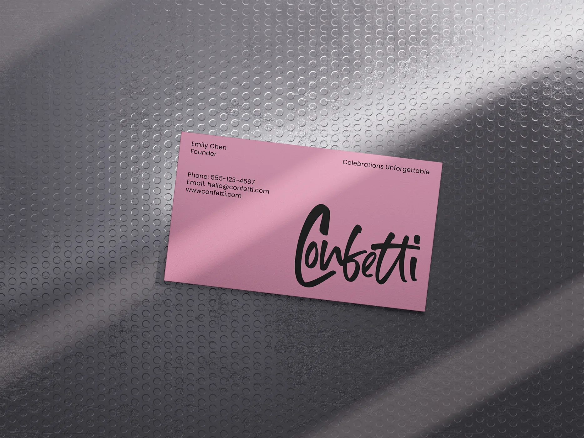 Confetti portfolio image 1